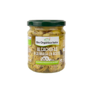 Alcachofas a la brasa en aceite Bio 190g Organica Italia
