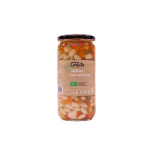 Alubias con verduras Bio 720g Carlota Organic