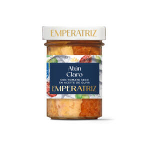 Atun claro MSC con tomate seco en aceite oliva 212ml Emperatriz
