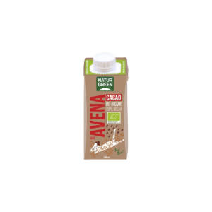 Bebida de avena con cacao y calcio bio 200ml Naturgreen