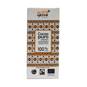 Cacao puro 21% M.G bio 150g Alternativa 3