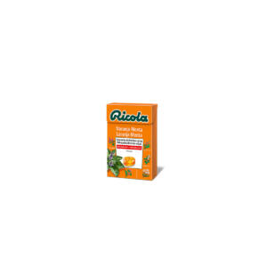 Caramelos de naranja menta sin azucar 50 g Ricola