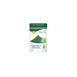Chlorella y espirulina polvo superfood bio 200g Biotona