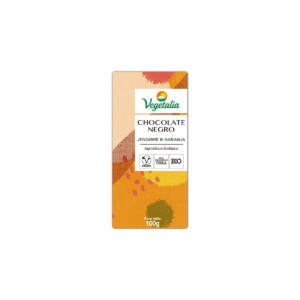 Chocolate negro con jengibre y naranja bio 100g Vegetalia
