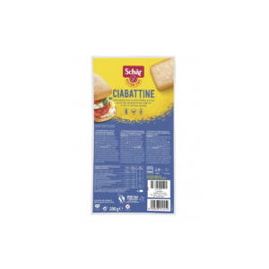 Ciabattine pan chapata 4x50g Schar