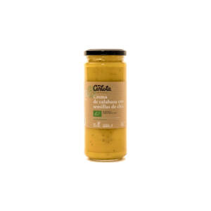 Crema calabaza con semillas de chia 450ml Carlota Organic