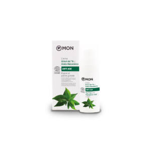 Crema facial arbol del te y acido hialuronico bio 50ml MON