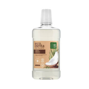 Enjuague bucal Aliento fresco sabor aloe vera, menta y coco Bio 500ml EcoDenta