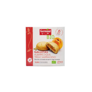 Galletas sin gluten de trigo sarraceno con albaricoque bio 200g Germinal