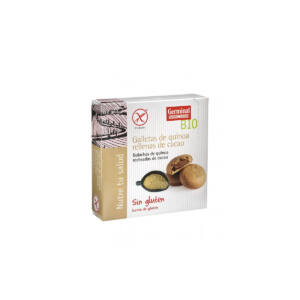 Galletas quinoa rellenas de cacao bio sin gluten 200 g Germinal