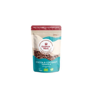 Granola quinoa con cacao y coco bio 275g Quinua Real