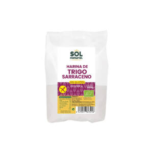 Harina de trigo sarraceno sin gluten bio 500g Sol Natural