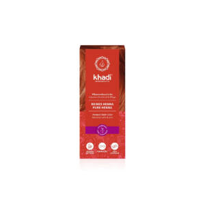 Henna natural 100% pura Rojo 100g Khadi