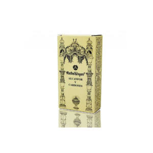 Incienso Alcanfor 50g y Carbones 10u Radhe Shyam