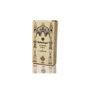 Incienso Copal 50g y Carbones 10u Radhe Shyam