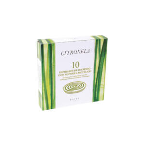 Incienso espiral Antimosquitos Citronela 10 unds Roura