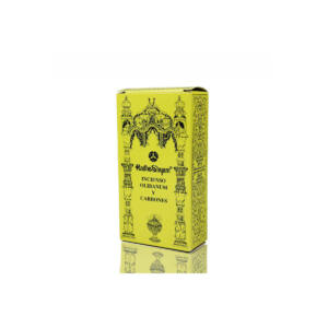 Incienso Olibanum 50g y Carbones 10u Radhe Shyam
