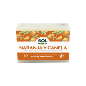 Jabon de canela y naranja 100 g Sol Natural