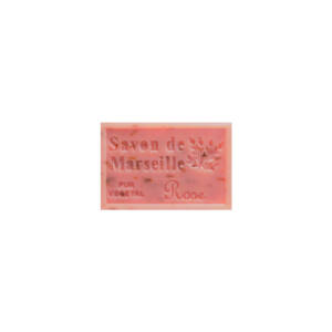 Jabon de marsella Petalos de Rosa 125g Savonnerie