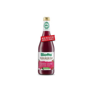 Jugo de arandanos rojos plus Bio 500 ml Biotta