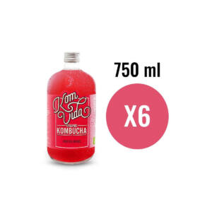 Kombucha Frutos Rojos (Berryvida) Bio 6x750ml Komvida