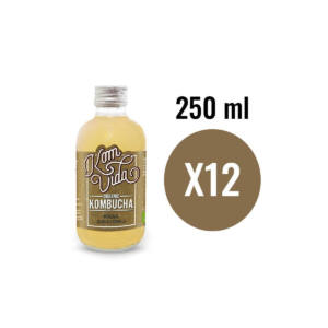 Kombucha Manzana, Canela y Vainilla Bio 12x250ml Komvida