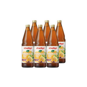 Kombucha Maracuya y Limon bio 6x750ml Voelkel