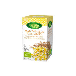 Manzanilla con anis 20 filtros Artemis