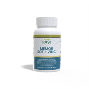 MemorSot&Zinc 750mg 60 capsulas Sotya
