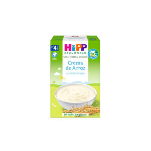 Papilla crema de arroz sin gluten Bio 200 g Hipp