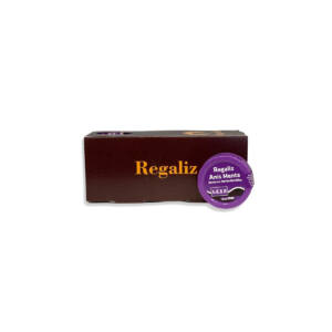 Pastillas de regaliz anis menta 10g Leiz