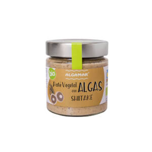 Pate vegetal con algas y shitake Bio 180g Algamar