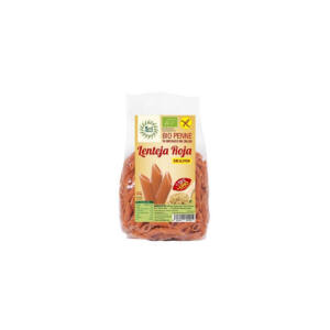 Penne lenteja roja con lino bio sin gluten 250g Sol Natural