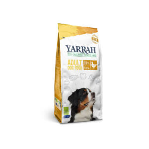 Pienso para perros adultos con pollo bio 2kg Yarrah