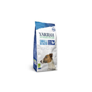Pienso para perros de raza pequeña con pollo bio 2kg Yarrah