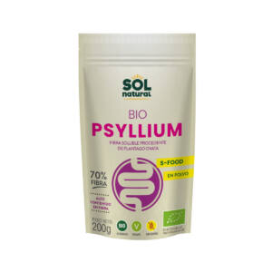 Psyllium en polvo s/gluten Bio 200g Sol Natural