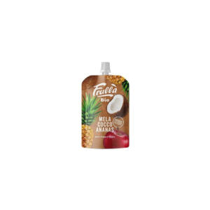 Pure de Manzana, Coco y Piña Bio doypack 100g Frulla