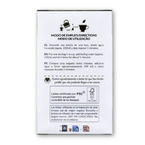 Regaliz Infusion Bio 20 filtros Artemis