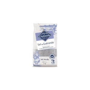Sal fina gris de guerande 1 kg Le paludier de Guerande