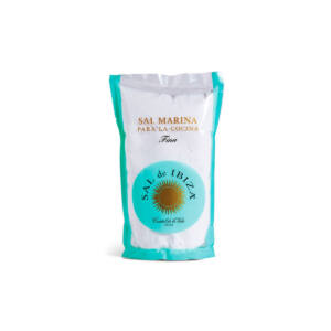 Sal marina fina bolsa 1kg Sal de Ibiza