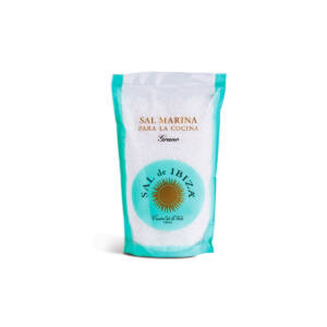 Sal marina grano bolsa 1kg Sal de Ibiza