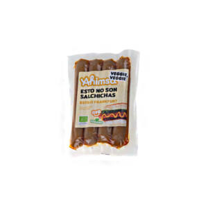 Salchichas veggie estilo Frankfurt (temperatura ambiente) (4 UND) Bio 230g AHIMSA