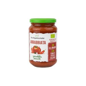 Salsa de tomate arrabiata picante Bio 345g Organica Italia