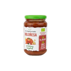 Salsa de tomate boloñesa vegana Bio 325ml Organica Italia