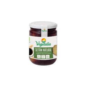 Seitan bote de vidrio esterilizado bio 250g Vegetalia