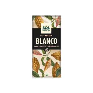 Tableta chocolate blanco Bio 70g Sol Natural