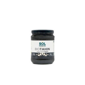 Tahin Negro crema de sesamo negro bio 250g Sol Natural