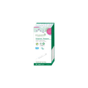 Tampon de algodon super con aplicador bio 14ud Masmi