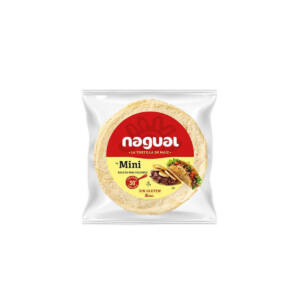 Tortilla de maiz especial Mini Tacos sin gluten 110g Nagual