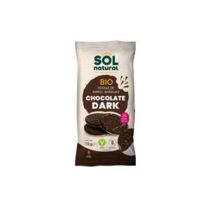 Tortitas de arroz chocolate Dark s/g bio 100g Sol Natural